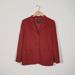 Vintage Escada Angora Wool Blazer